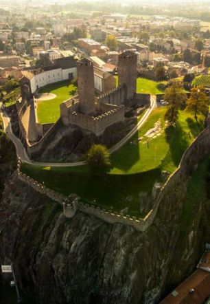 Die Festung von Bellinzona